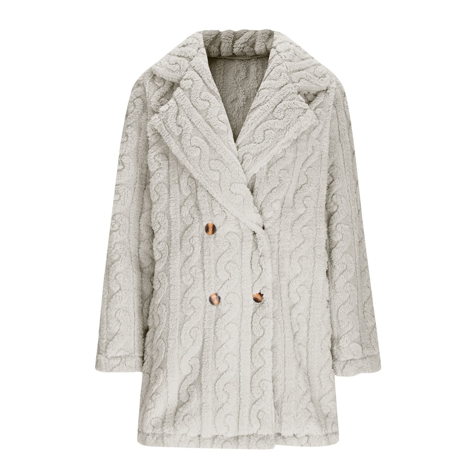 Damen Winter Oberbekleidung Lässig Unifarben Langarm Jacke