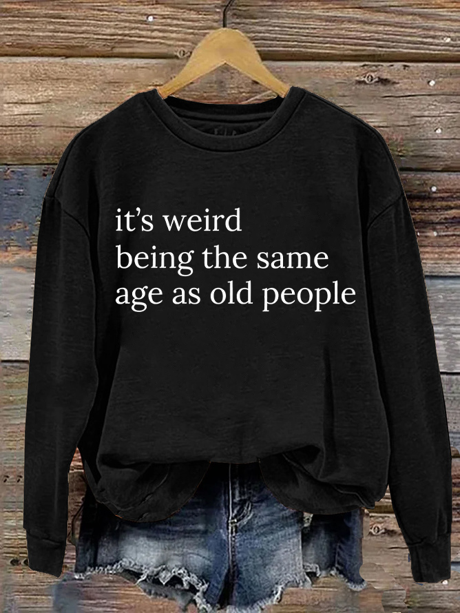Lässig Rundhals Halloween Sweatshirt