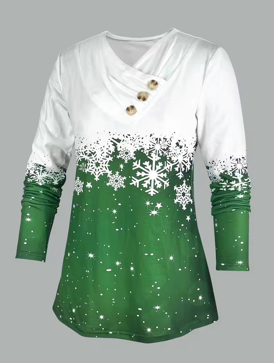 Lässig Weihnachten Langarm T-Shirt