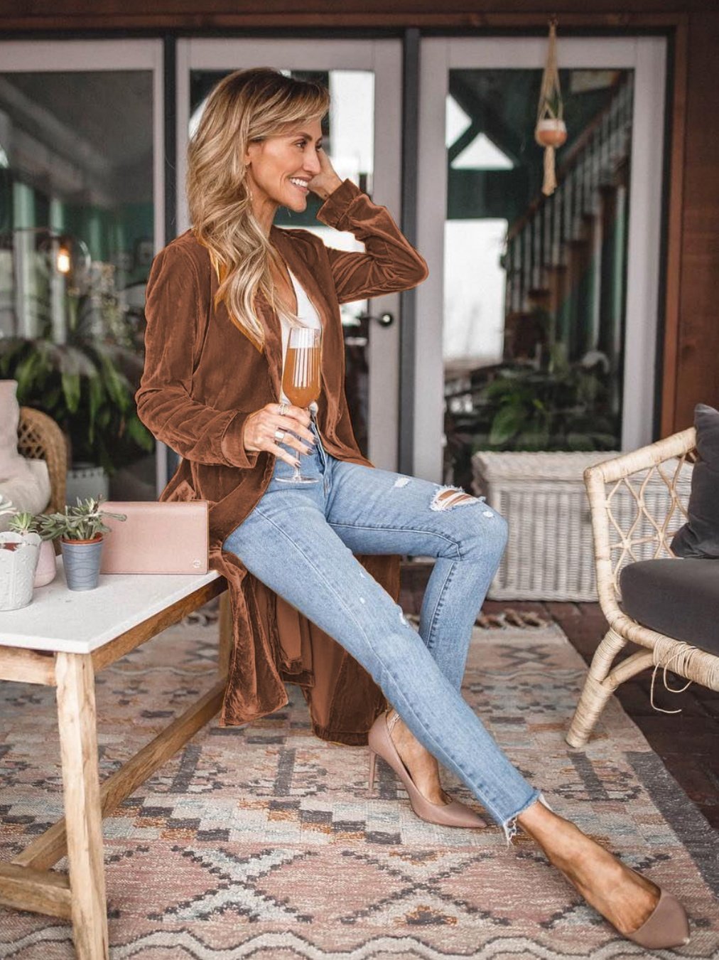 Damen Frühling/Herbst Oberbekleidung Retro Nahtverarbeitung Unifarben Langarm Schalkragen Jacke