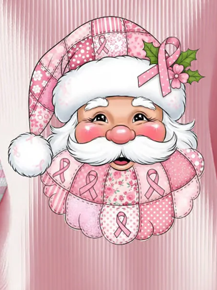 Lässig Rundhals Textbriefe Sweatshirt