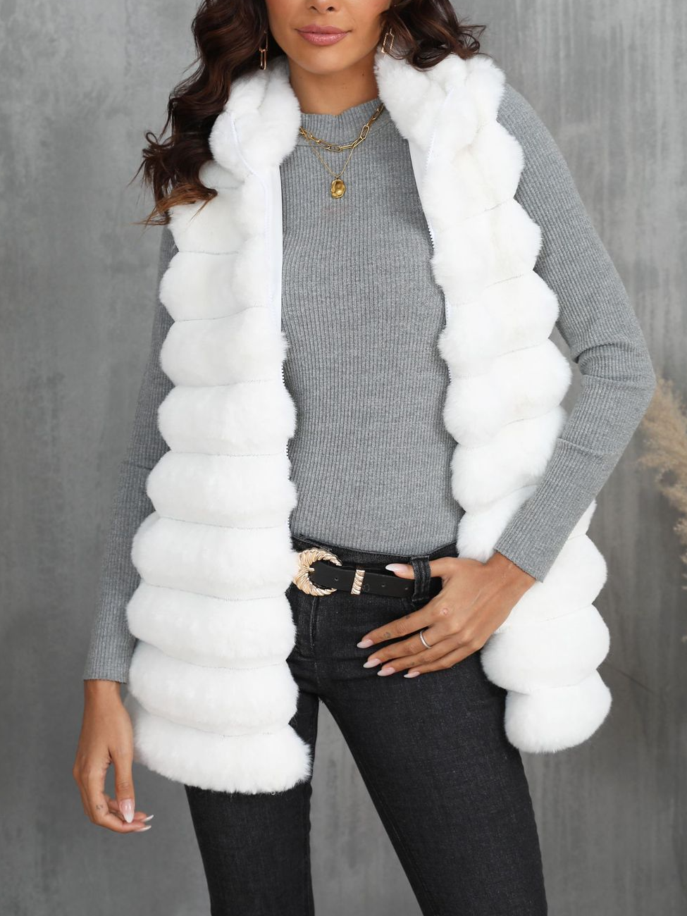 Unifarben Lässig Weit Sonstiges Tanktop