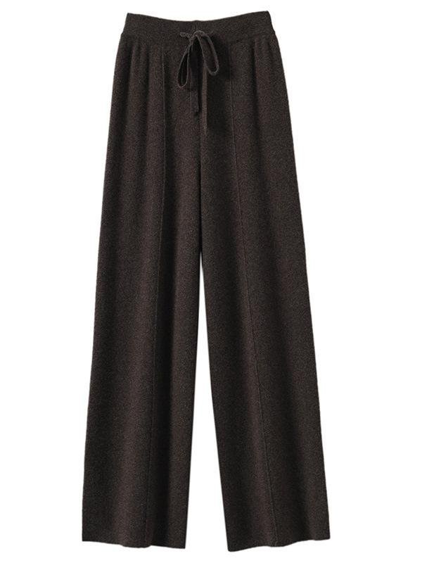Damen Unifarben Lang Hose Lässig Frühling/Herbst Hose