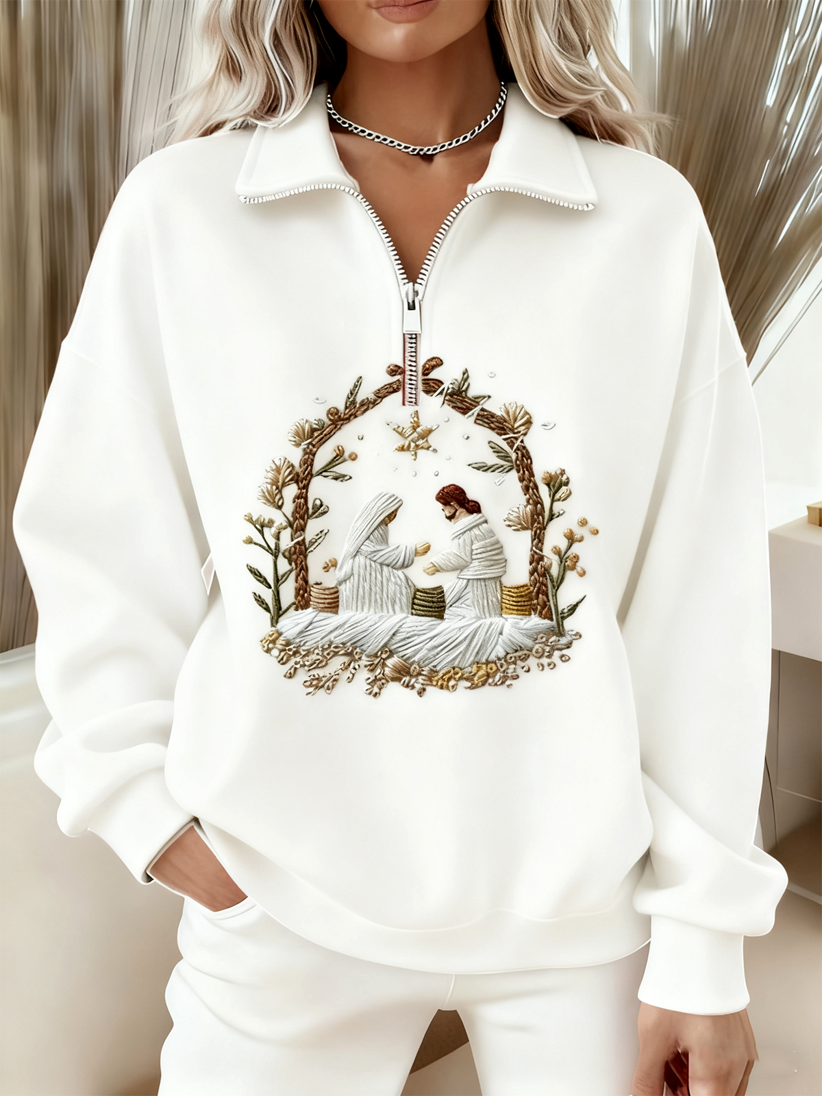 Retro Weihnachten Sweatshirt