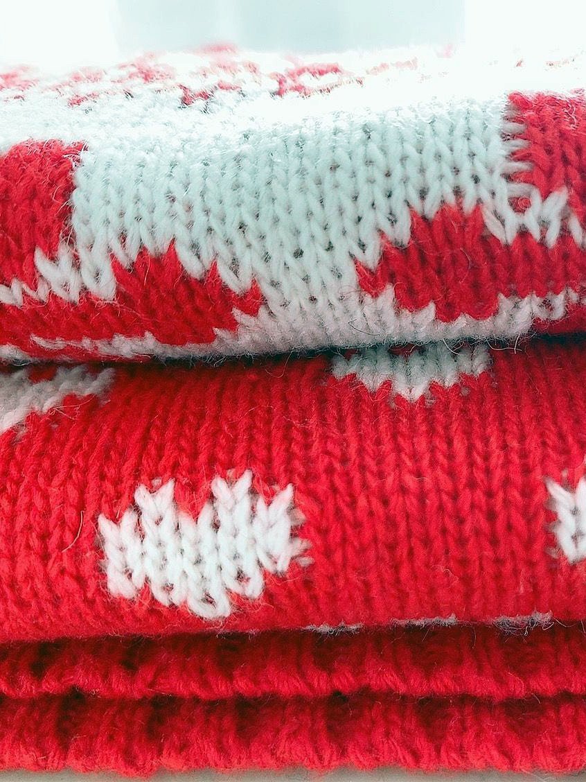 Damen Schneeflocke Langarm Bequem Lässig Print Pullover