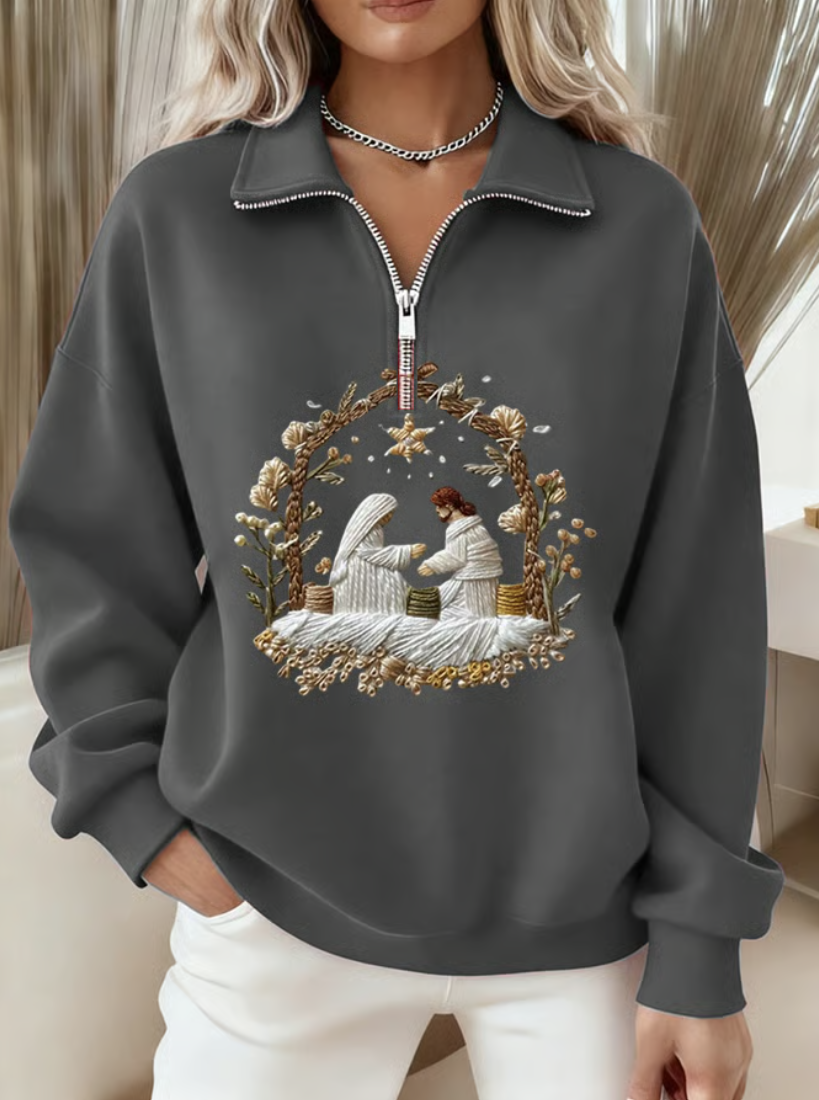 Retro Weihnachten Sweatshirt
