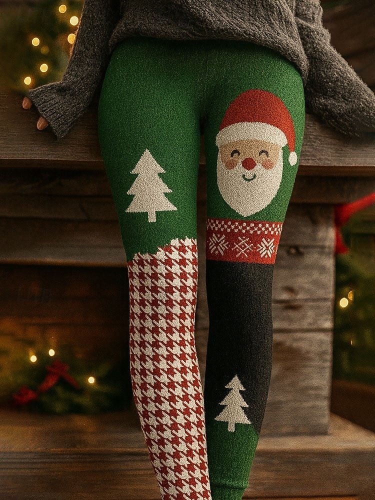 Damen Gestreift Retro Frühling/Herbst Knöchelhose Leggings