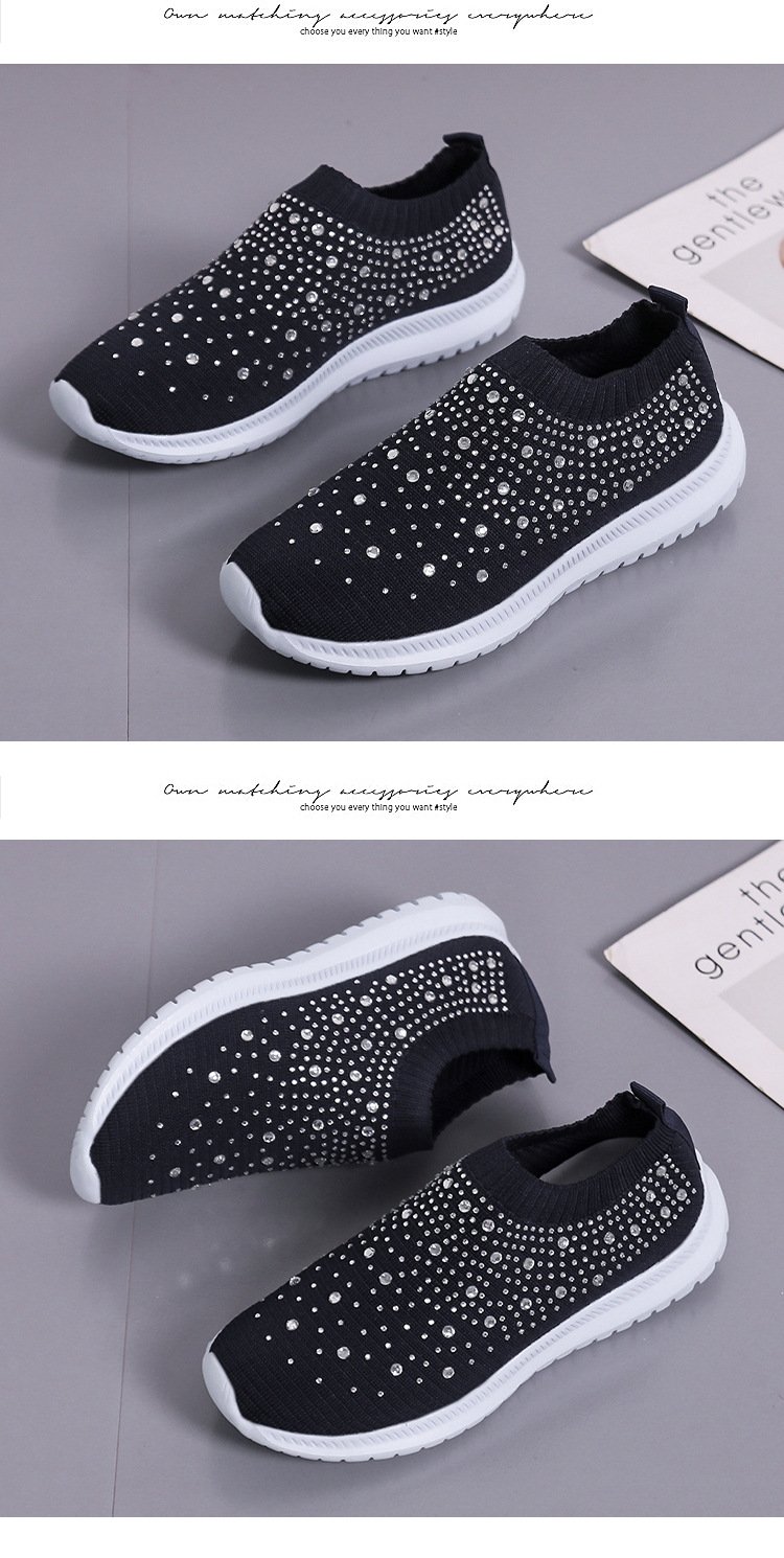 Lässig Unifarben Slip On Flach Slip On