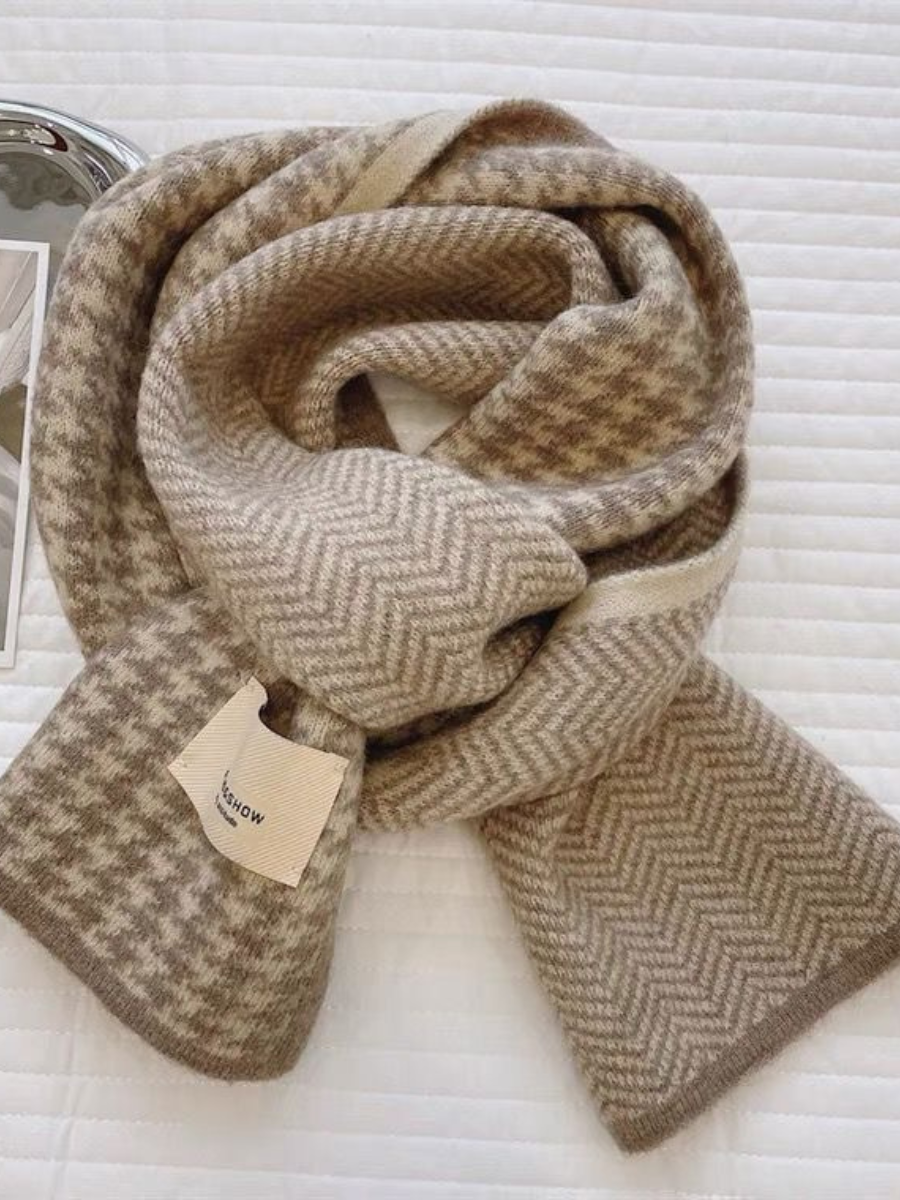 Vielseitig Koreanisch Stil Gestrickt Wolle Weihnachten Rot Neu Winter hochwertig Neujahr Geschenk Paar Schal