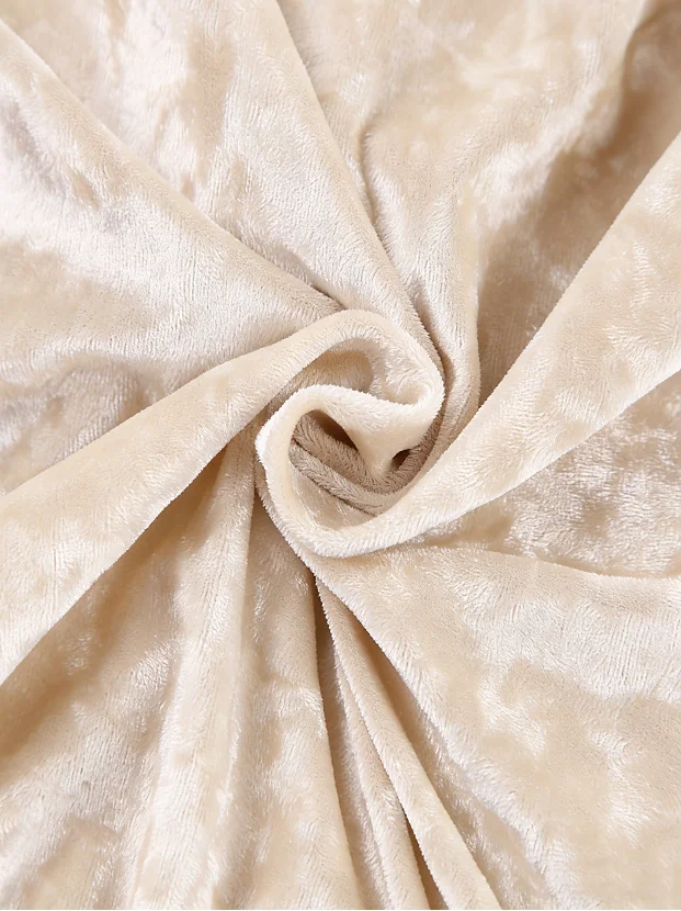 Samt Unifarben  Weit Passen Einfach Ursache Pyjama Set