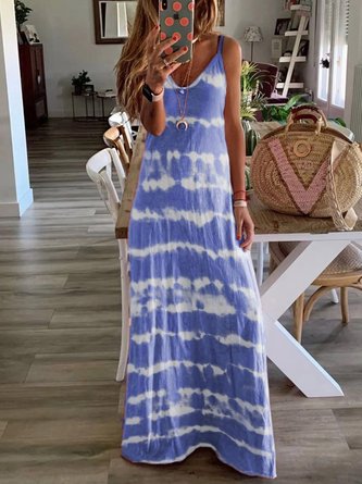 Sexy Abstrakt Strick Kleid
