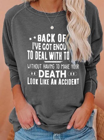 Langarm Lässige Shirts & Blusen mit Print