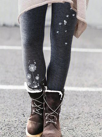 Große Größen Dick warm Leggings Lässig Baumwolle Leggings
