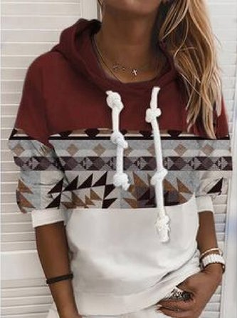 Regelmäßige Passform Lässig Sweatshirts