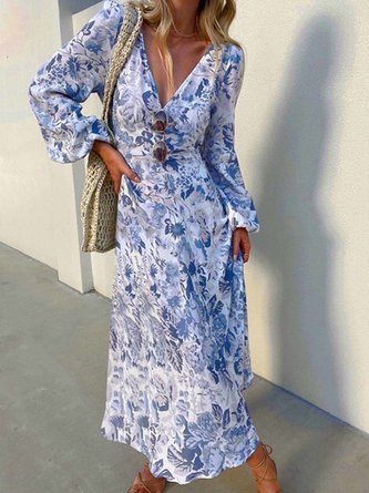 Urlaub Geblümt Kleid