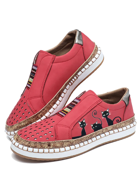 Alle Jahreszeiten Hollow-out Slippers