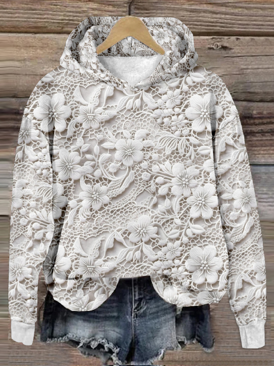Lässig Kapuze 3d Drucken Sweatshirt