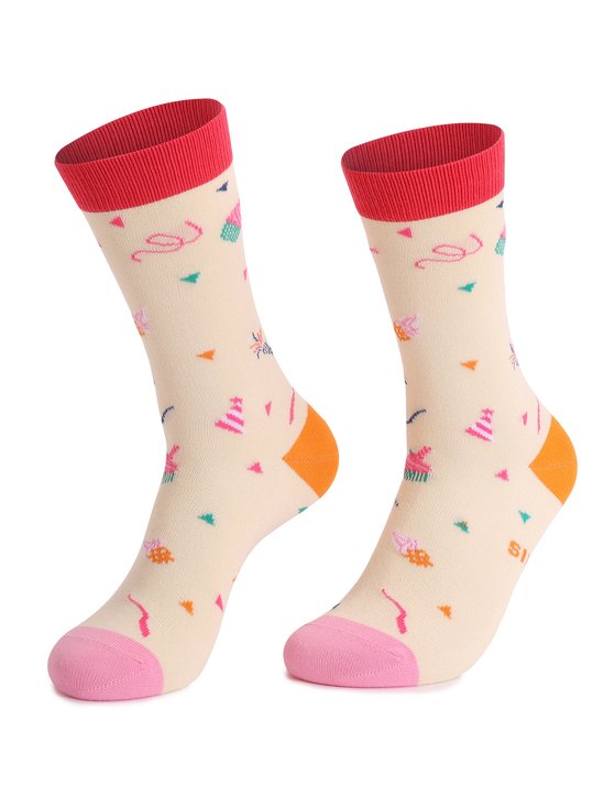 Geburtstag Geschenk Farbe verstopft Print Socken