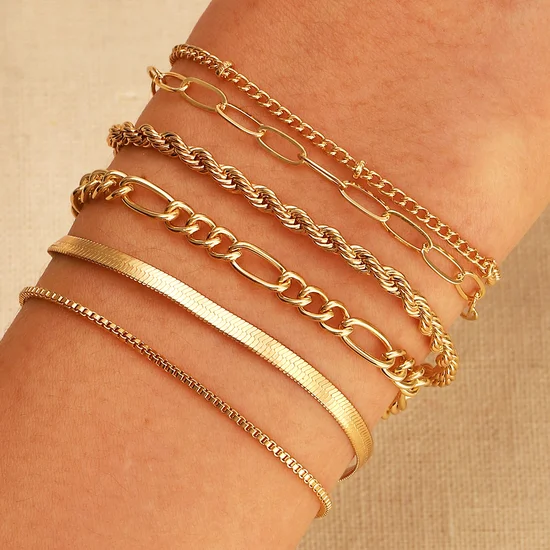 multi Geschichtet Retro Armband