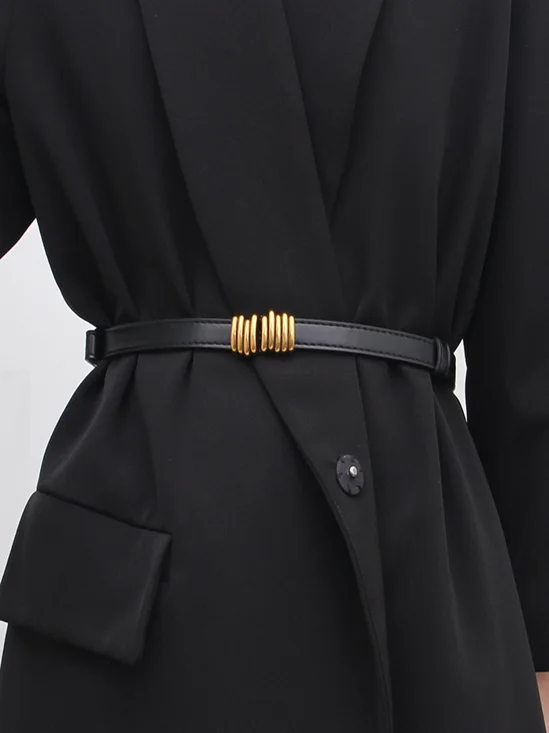 Verstellbar Taille Gürtel für Strickkleid und Daunenjacke Mit Schnalle Haken, Klein dekorativ Gürtel