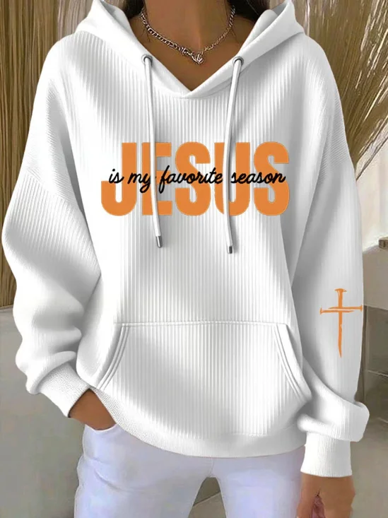 Retro Mit Kapuze Jesus Kopieren Kapuze