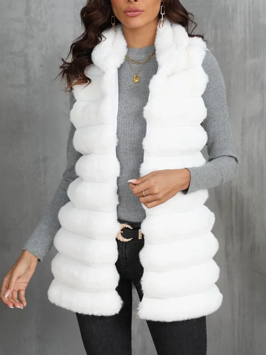 Unifarben Lässig Weit Sonstiges Tanktop