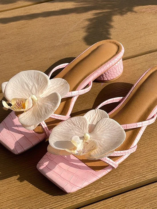 Urlaub Geblümt Slip On Niedrig Rutschfest