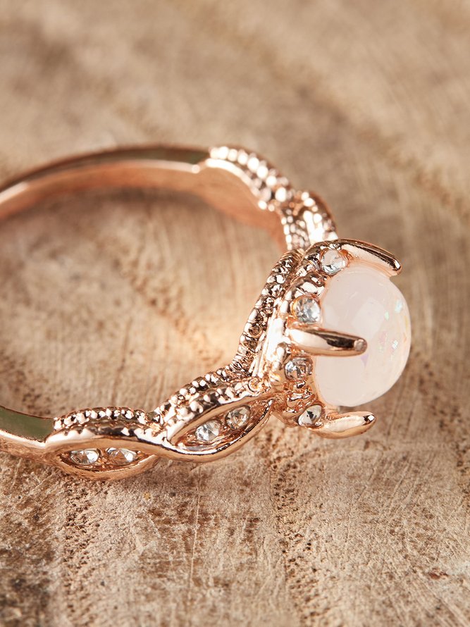 Retro Opal Ring