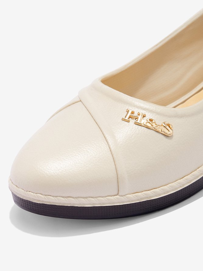 Lässig Bequem Hohe Elastizität Wasserdicht Flach Schuhe