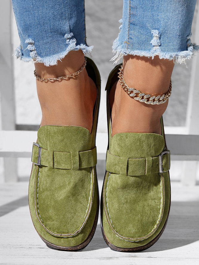 Damen Lässige Bequeme  Slip-On Sandale