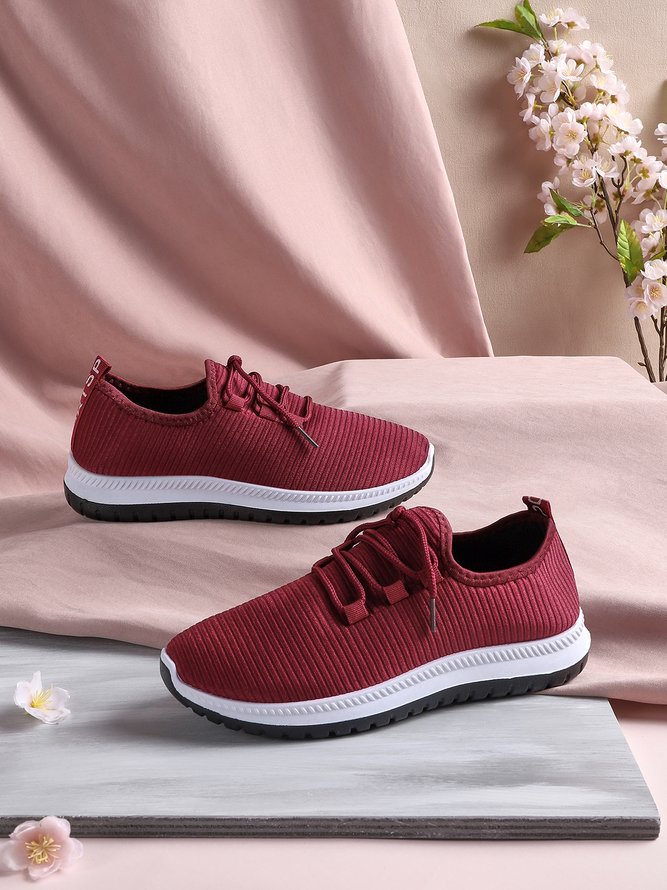 Leicht Atmungsaktiv Nicht-Unterhose Spitze-oben Sneakers