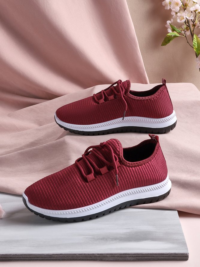 Leicht Atmungsaktiv Nicht-Unterhose Spitze-oben Sneakers