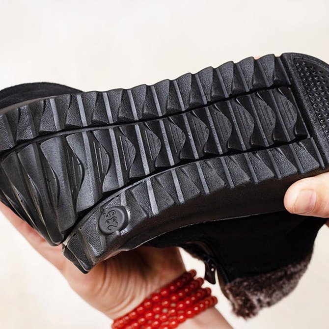 Damen Schnee Stiefelette Lässig Große Größen Schuhe