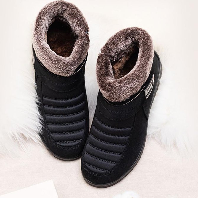 Damen Schnee Stiefelette Lässig Große Größen Schuhe