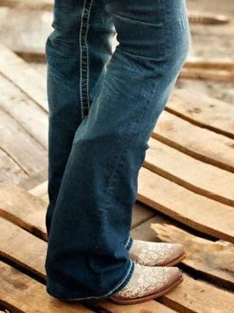 Retro Denim Jeans Hosen mit hoher Taille Noracora