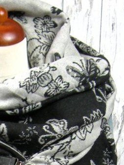Lässige Geblümte Schals aus Baumwolle