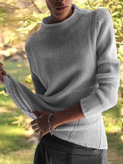 Langarm Eleganter Pullover