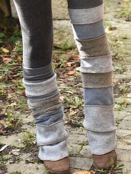 Grau Normal Leggings