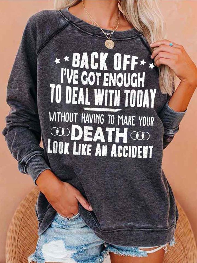 Genug Zu Austeilen Mit Heute Damen Sweatshirts