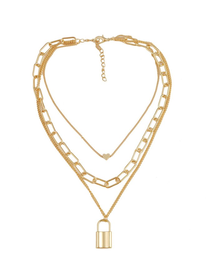 Neu Damen Schick Retro Urlaub Lässig Einfach Halsband Halskette