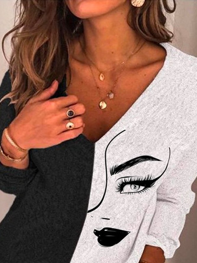 Arbeit Langarm Blusen & Shirts