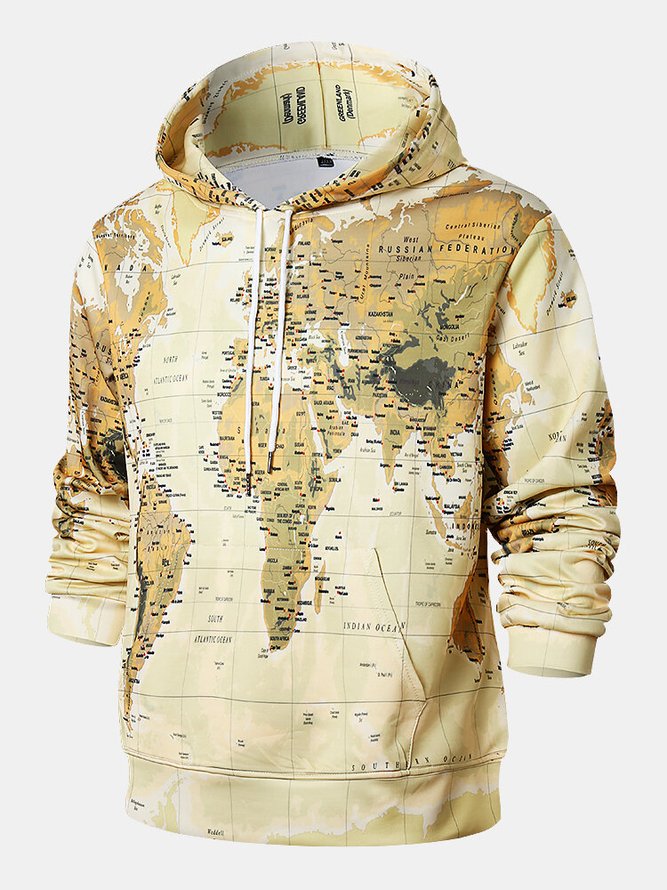 Mit Kapuze Langarm Sweatshirt