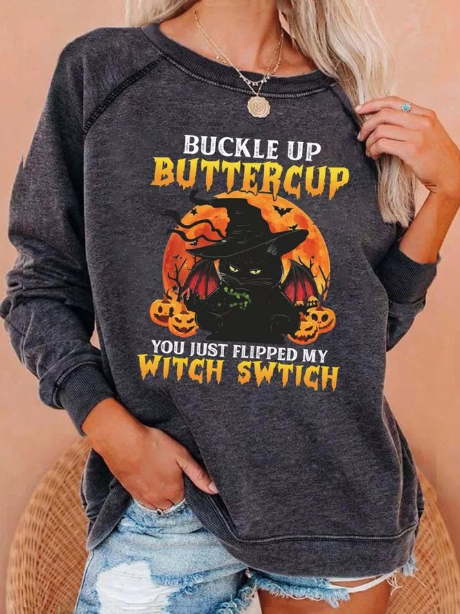 Halloween Urlaub Party Lässig Hippie Sweatshirts