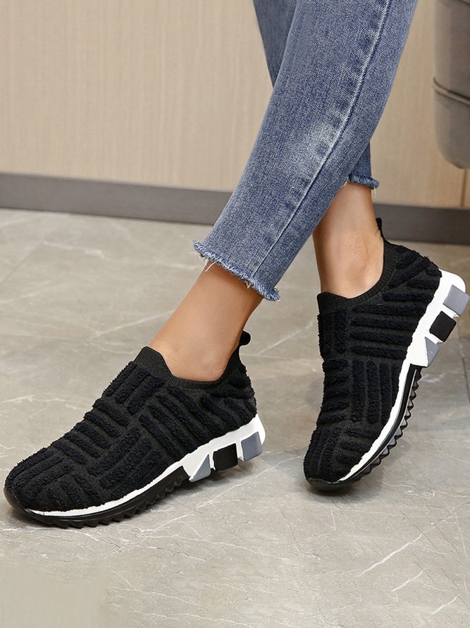 Mesh Atmungsaktiv Lässig Schuhe Schnürung Handtuch Sneakers