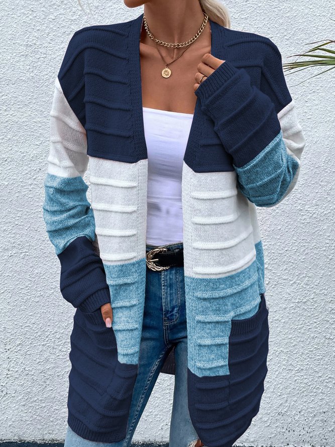 Sonstiges Lässig Pullover Mantel