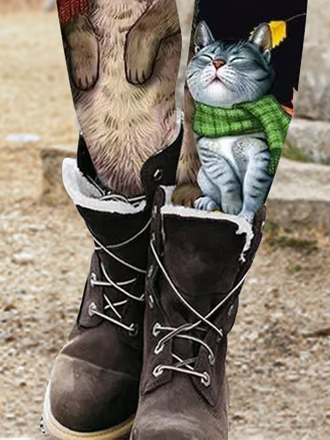Katze Ahorn Leggings