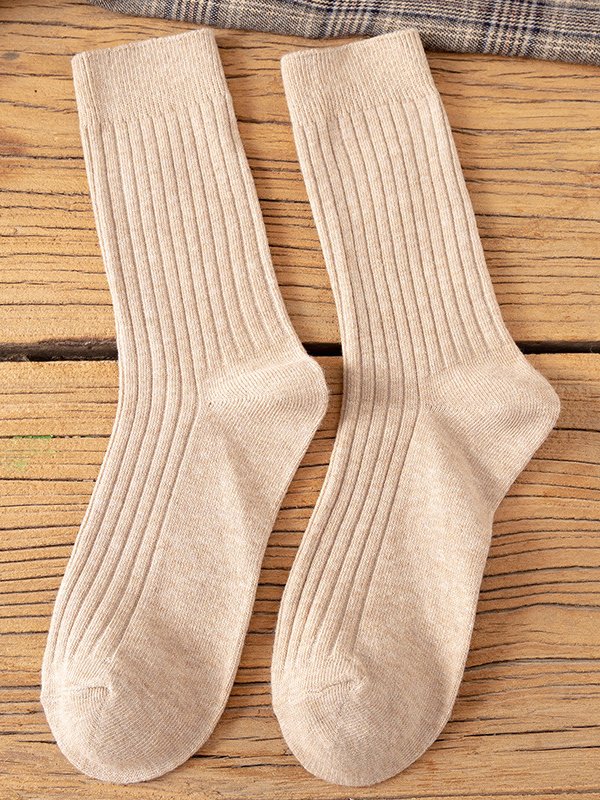 Lässig Retro Warm Wolle Socken Herbst und Winter Socken