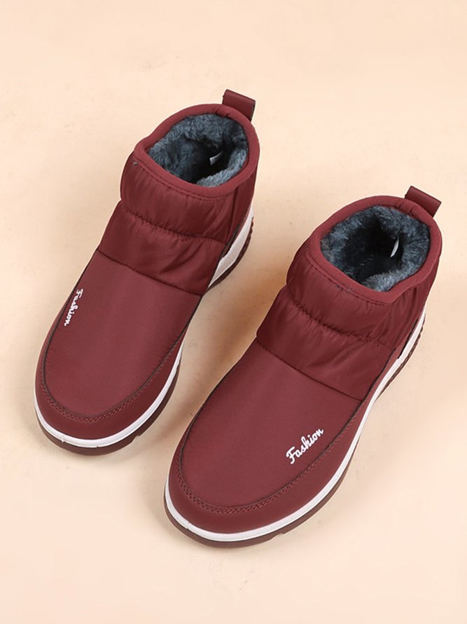 Outdoor Warm Wasserdicht Niedrig Oberteile Bequem Lässig Schneestiefel