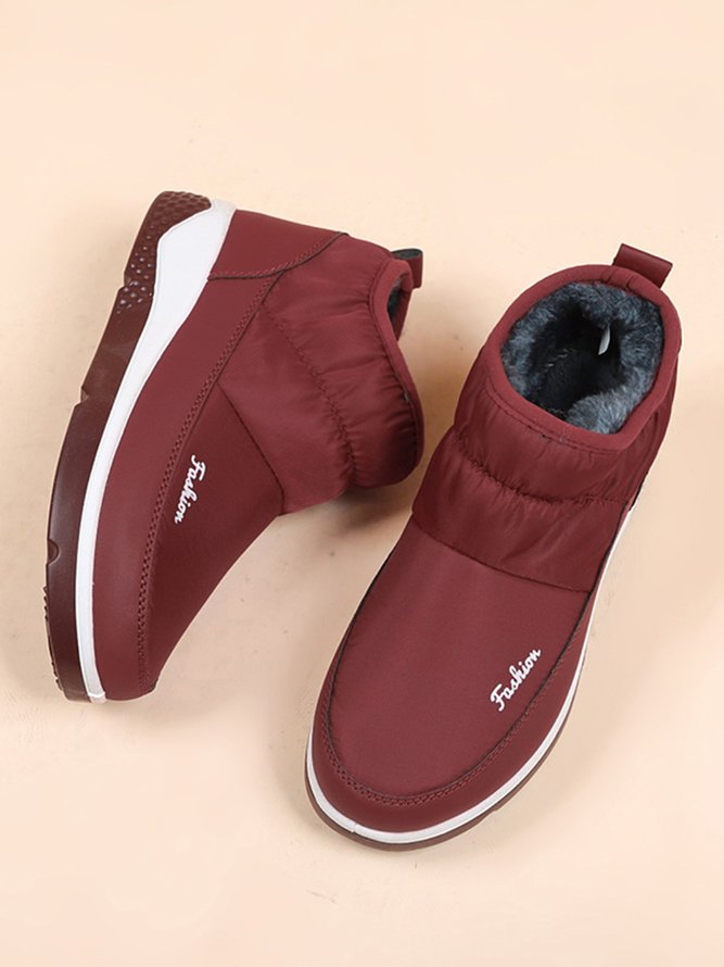 Outdoor Warm Wasserdicht Niedrig Oberteile Bequem Lässig Schneestiefel