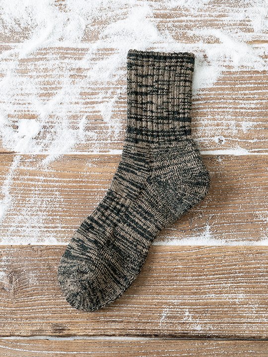 Lässig Farbe Kontrast texturiert Muster Socken Täglich Pendeln Outdoor Zubehör